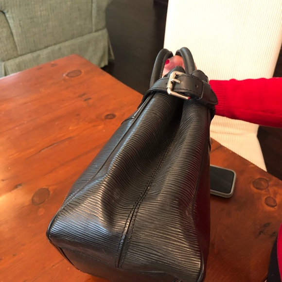 Louis Vuitton Authentic Passy PM Epi Leather Noir Black France - Picture 4 of 10